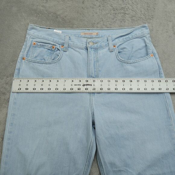 Levi's Jeans Women's Size 31 High-Rise Low Pro Straight 30.5" Inseam Destroyed - Picture 9 of 16